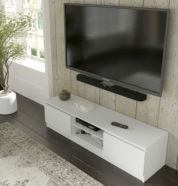 TV skříňka/stolek Maya 150 (bílá)