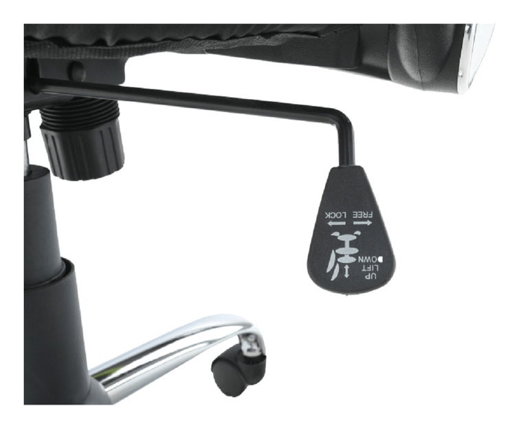 Kancelářské křeslo Temones 1513 (žlutá + černá)