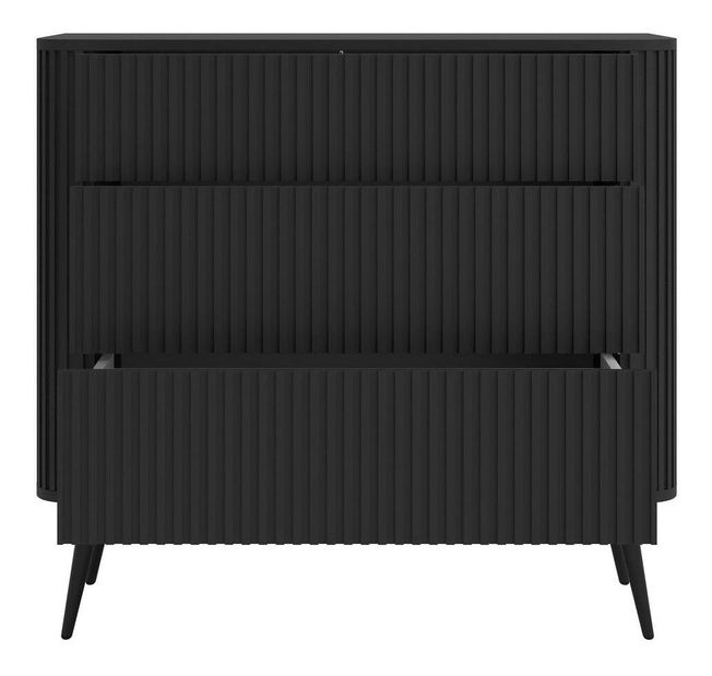 Komoda Oglio O3 (černá)