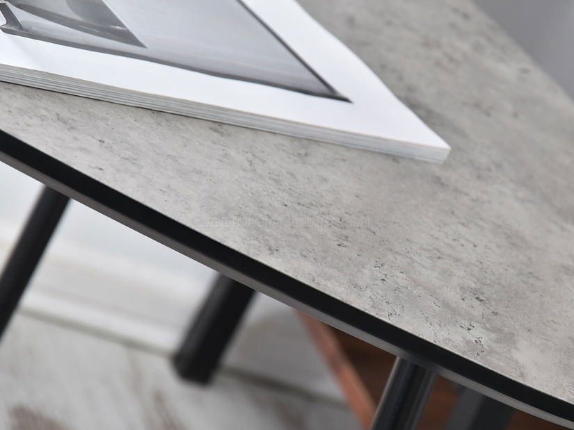 Konferenční stolek Rossi Zest Xl (dub + černá)