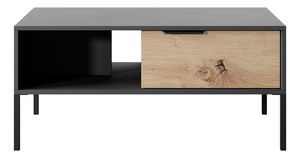 Konferenční stolek Rastafa 2S (dub artisan + černá)