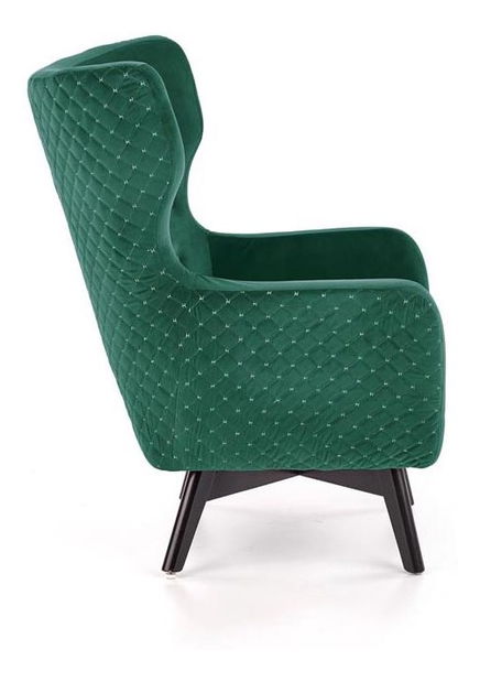 Křeslo Margart (tmavě zelená)