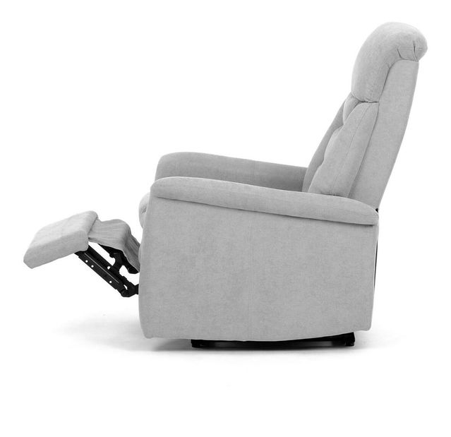 Polohovací křeslo Traste (stříbrná)