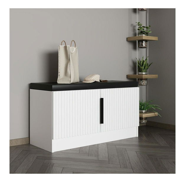 Botník (skříňka na boty) Nemake 11 (bílá)