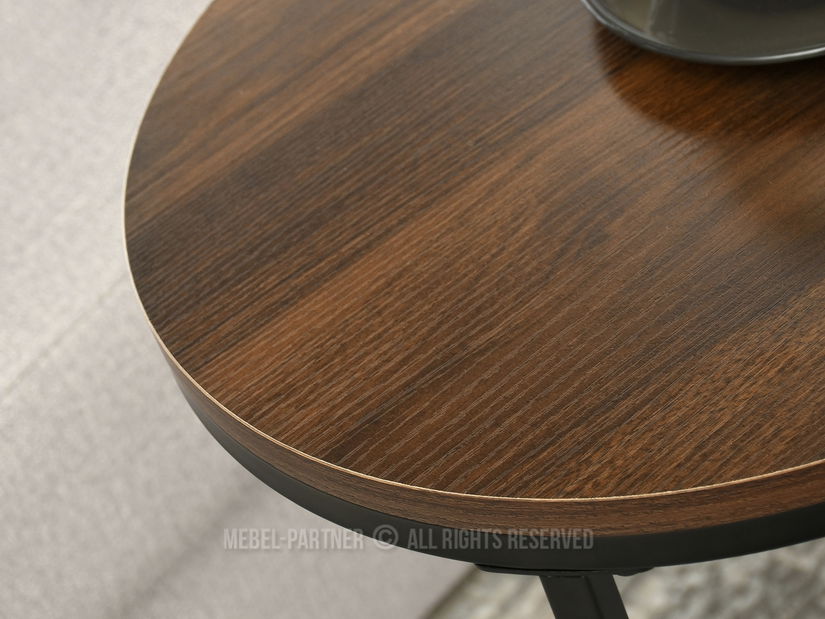 Konferenční stolek Corden (ořech + černá)