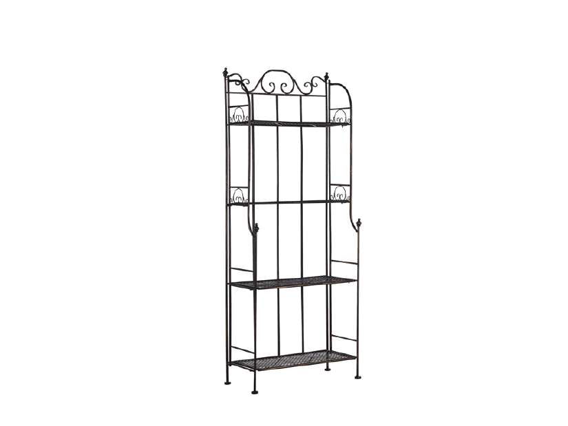 Zahradní regál ITAMMA (černá)