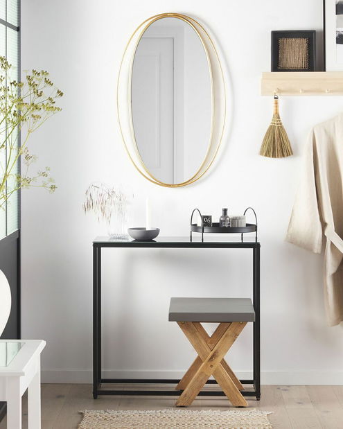 Nástěnné zrcadlo Blaze (zlatá)