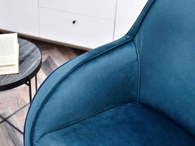 Relaxační křeslo Merch (černá)