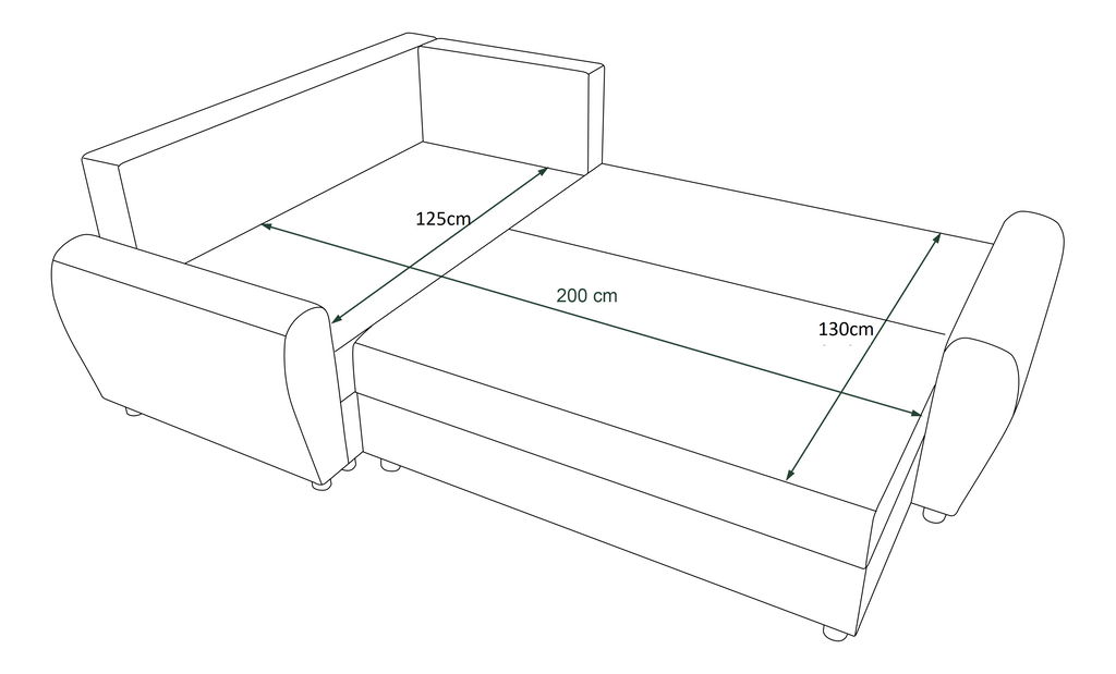Rohová sedací souprava Fleur Plus (béžová) (L)