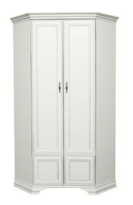Rohová skříň Kuito SZFN2D (alpská bílá)