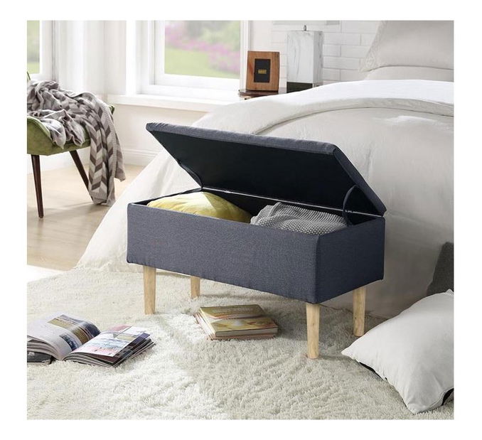 Taburetka Carrol (šedá)