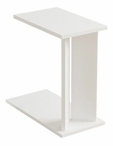 Příruční stolek Luninadis (bílá)