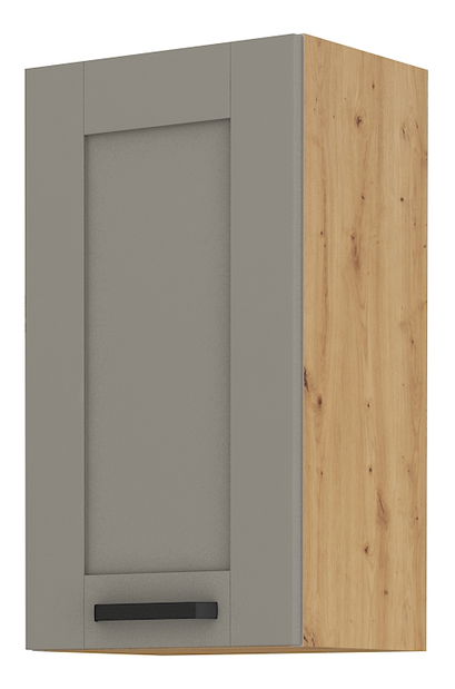 Horní kuchyňská skříňka Lucid 40 G 72 1F (dub artisan + claygrey)
