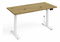 Elektrický PC stolek Motiva 140 (bílá + dub artisan)