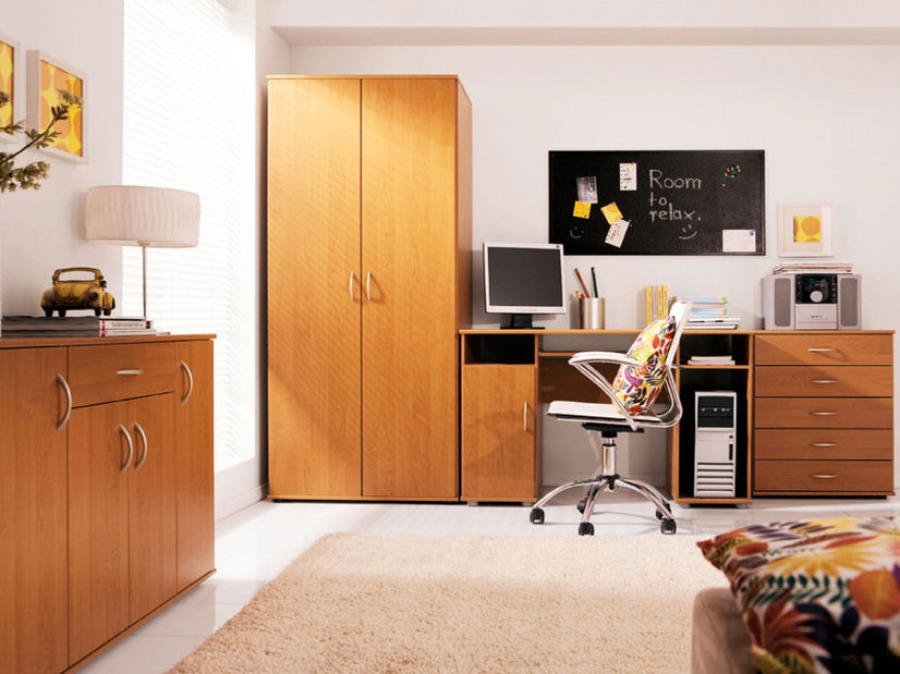 Policová skříň BRW Atriss REG4D