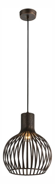 Závěsné svítidlo Kai 15197 (moderní/designové) (černá + zlatá)