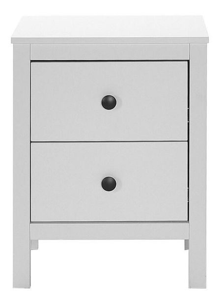 Noční stolek Kiran 3 (bílá)