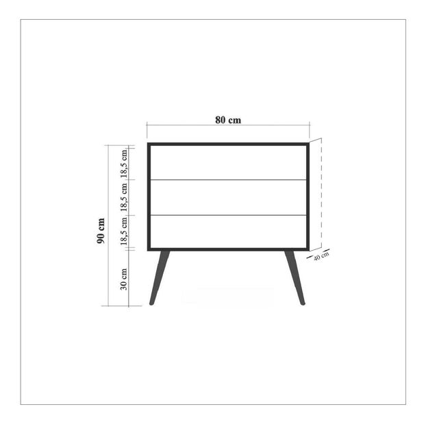 Komoda Troy 623 (dub sonoma)