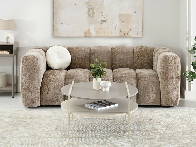 Konferenční stolek Despidio (krémová)