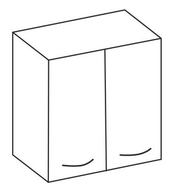 Horní kuchyňská skříňka Lewis 60 G 72