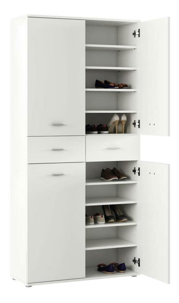 Botník (skříňka na boty) Variacion (bílá)