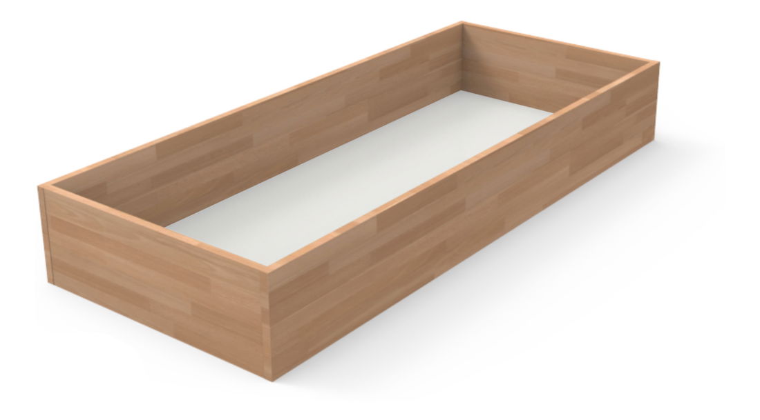 Úložný prostor z masivu pro výklop (1 ks)