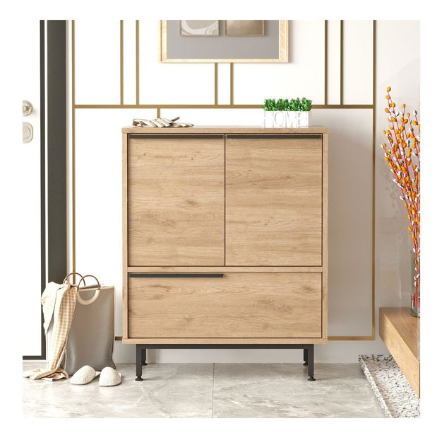 Botník (skříňka na boty) Nimelo 4 (ořech)