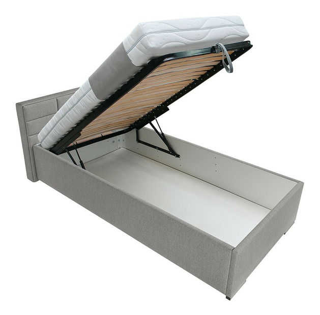 Jednolůžková postel 90 cm BRW Kate Futon (šedá)