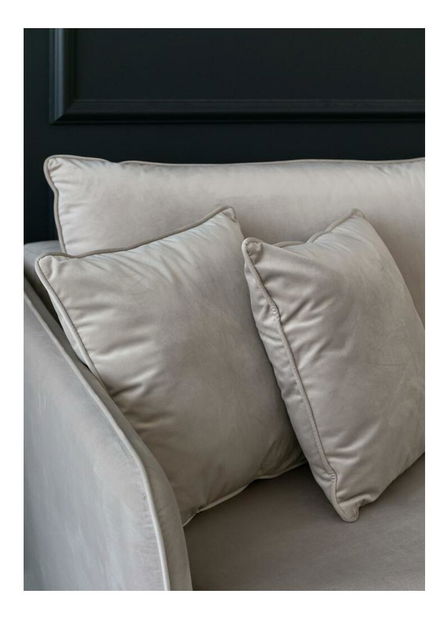 Pohovka trojsedačka Vivaldio (béžová + zlatá)