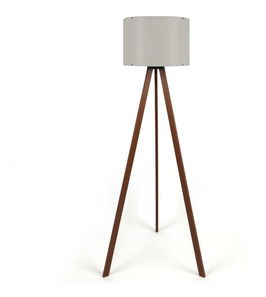 Stojanová lampa Ayurestada 1 (béžová + hnědá)