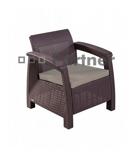 Zahradní kreslo Corfu (um. ratan)