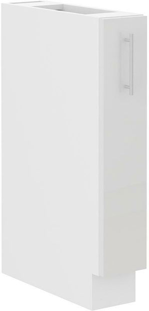 Dolní kuchyňská skříňka Lavera 15 D CARGO BB (korpus: bílá + fronta: lesk bílý)