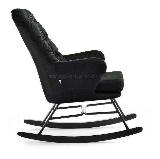 Křeslo Lusil (černá)