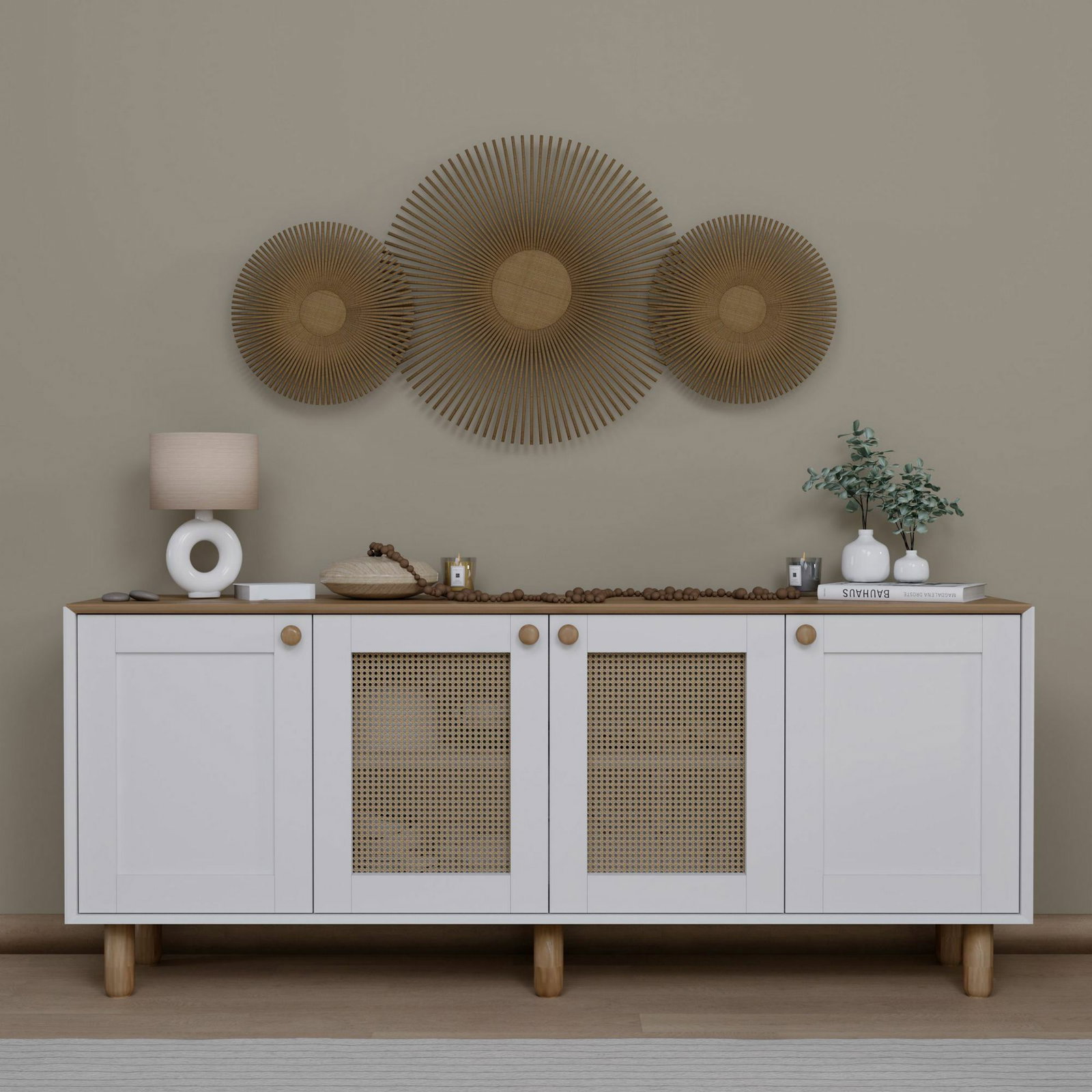 Komoda Bohsody K (ořech světlý)