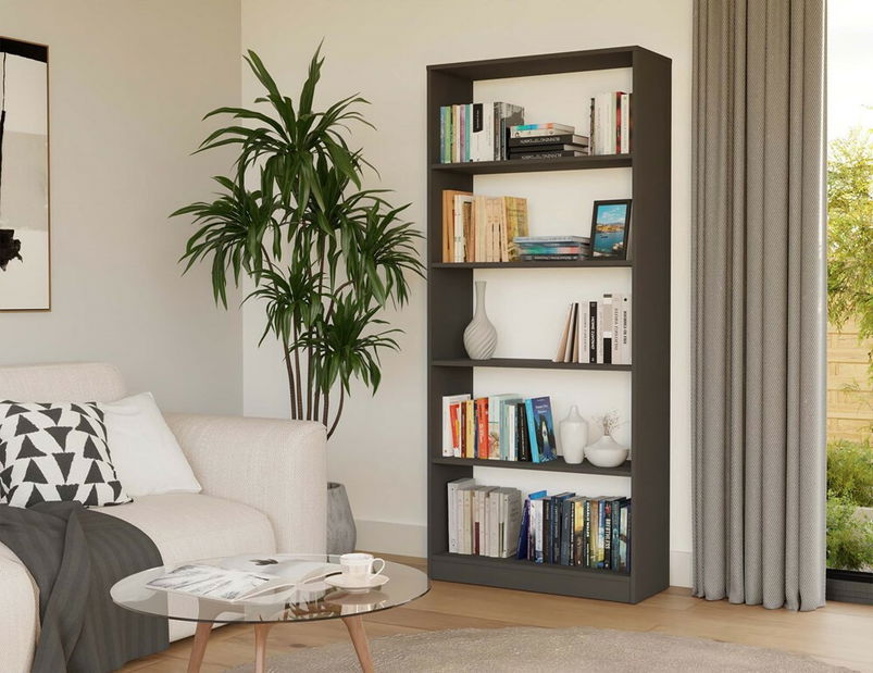 Regál Refarencios 4 (antracit)