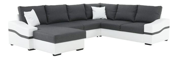 Rohová sedací souprava U Orleton L+2R+A+2 (L)