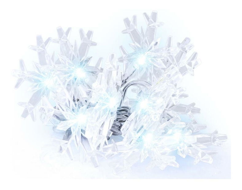 Girlanda s vločkami 10 LED RXL 480