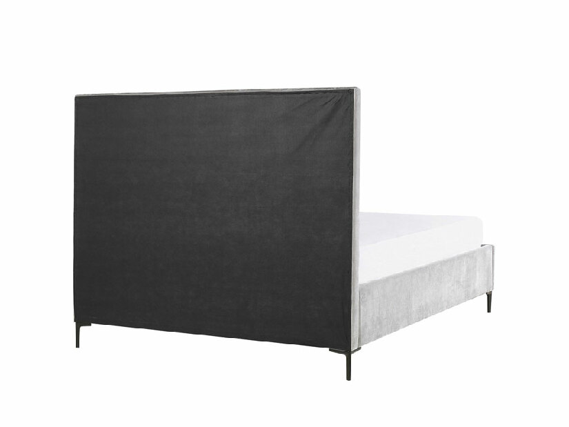 Manželská postel 140x200 cm Sanaza (světlošedá) (s úložným prostorem)