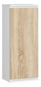 Závěsná skříňka Wren II (bílá + dub sonoma)