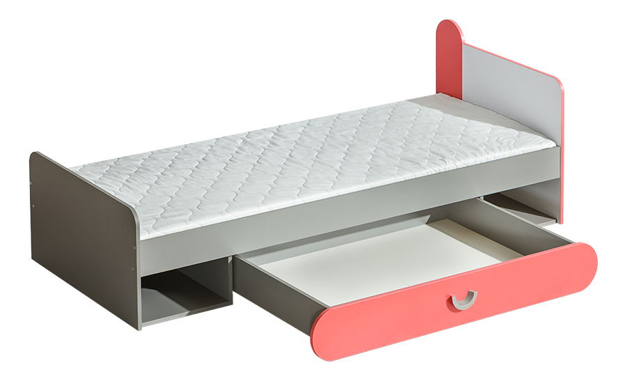 Jednolůžková postel 80 cm Flume F13 (s roštem a úl. prostorem)