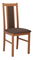 Jídelní židle Dalam XIV (olše + hnědá)