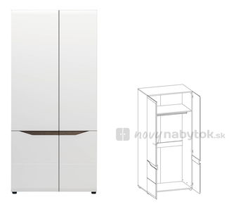 Šatní skříň Lynna LI 8