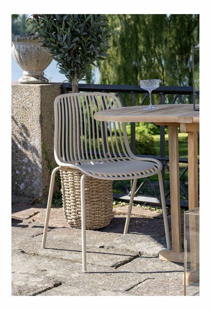 Zahradní židle Badelia (písková)