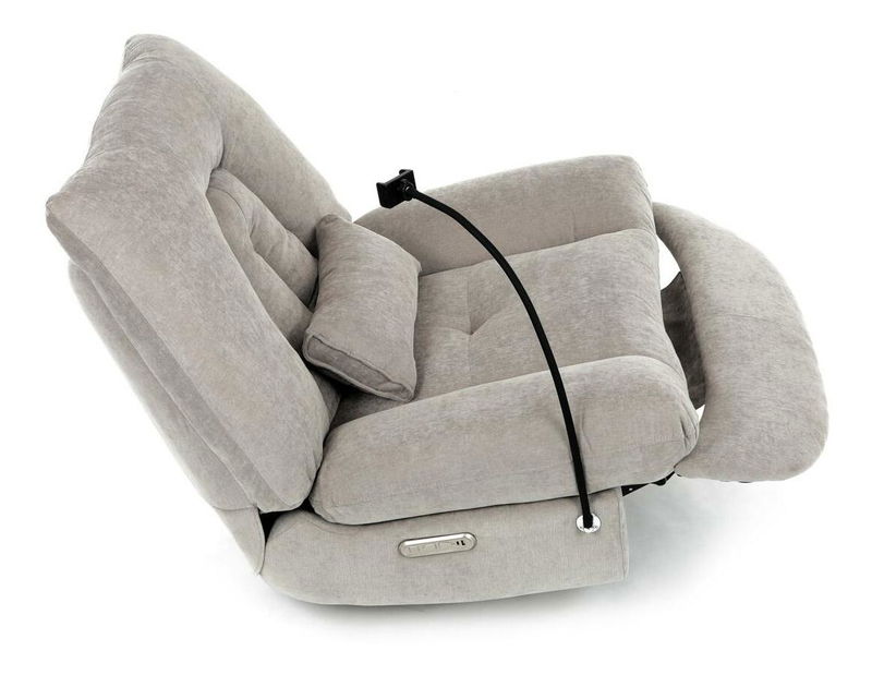 Polohovací křeslo Tratado (lanýžová)