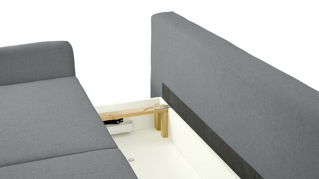 Pohovka trojsedačka Zitty (tmavě šedá)