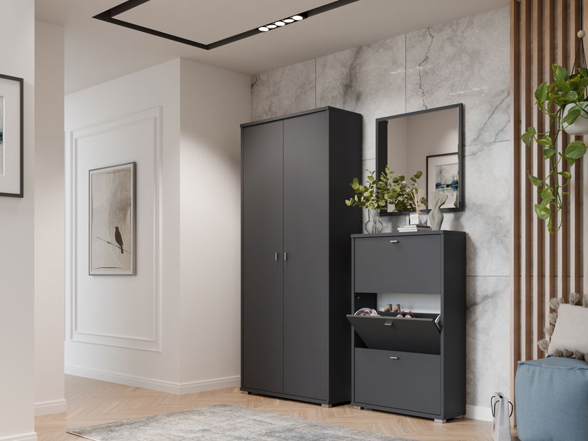 Botník Attical A2 (grafit)