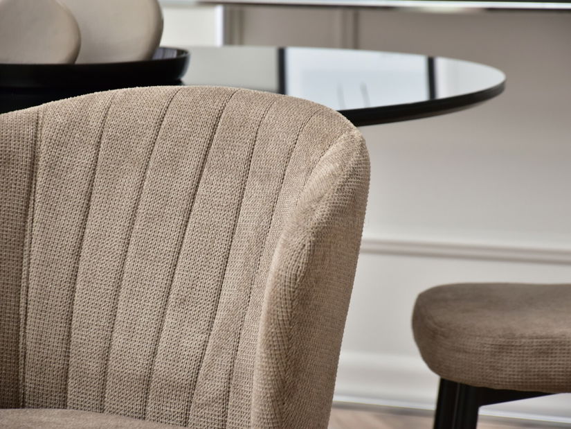 Židle Zane (béžová + černá) *výprodej