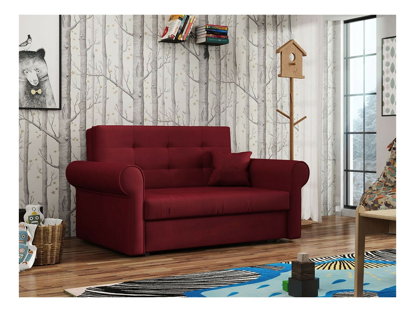 Rozkládací pohovka Carivia Silver II (Kronos 02) (s úl. prostorem)