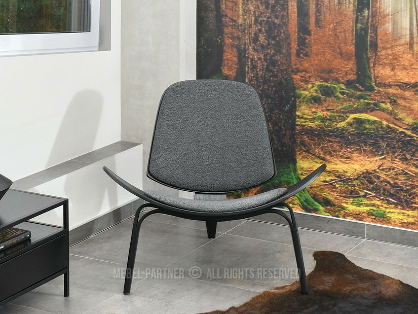 Křeslo Ronaldo (černá)