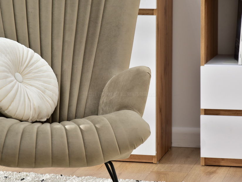 Relaxační křeslo Nuttshell (černá)